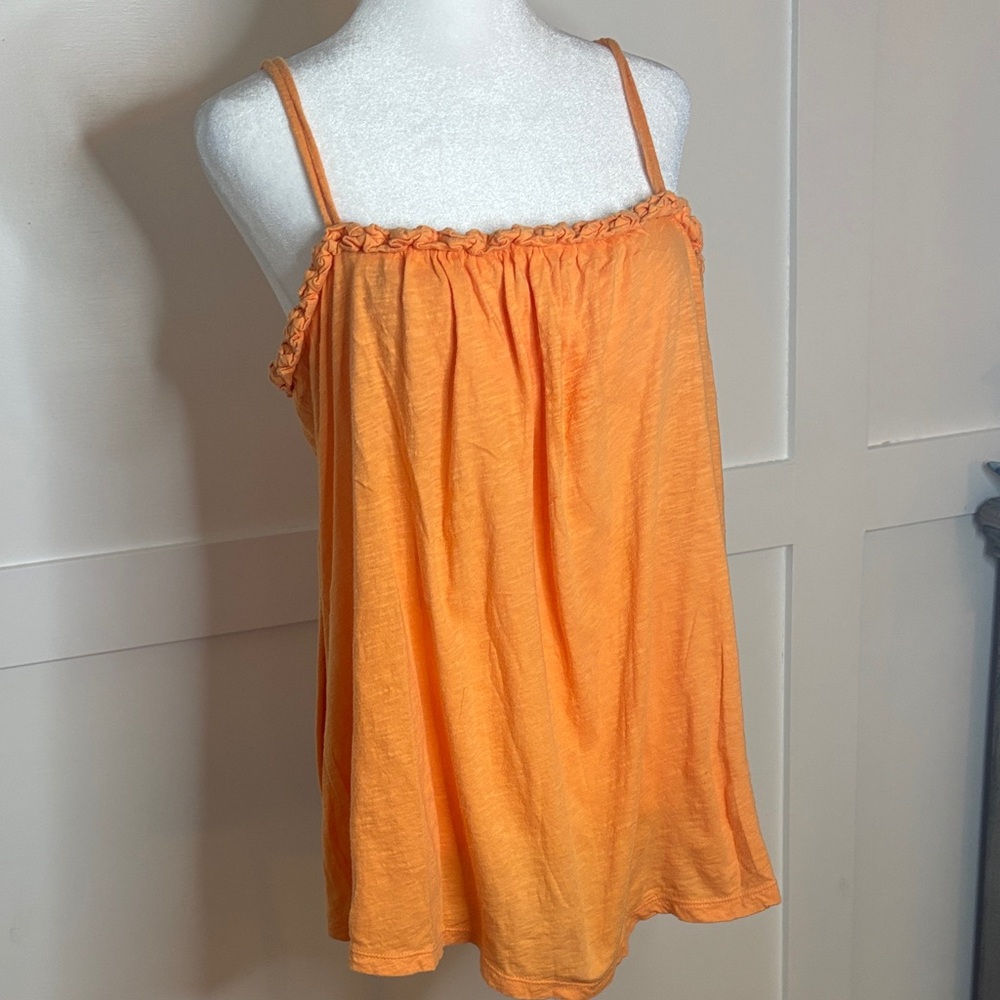 Old Navy Orange Camisole Top size large in good condition